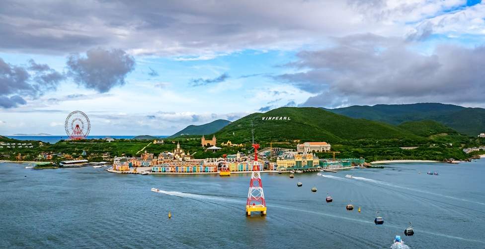 Cáp treo biển Vinpearl Nha Trang ra đảo Hòn tre