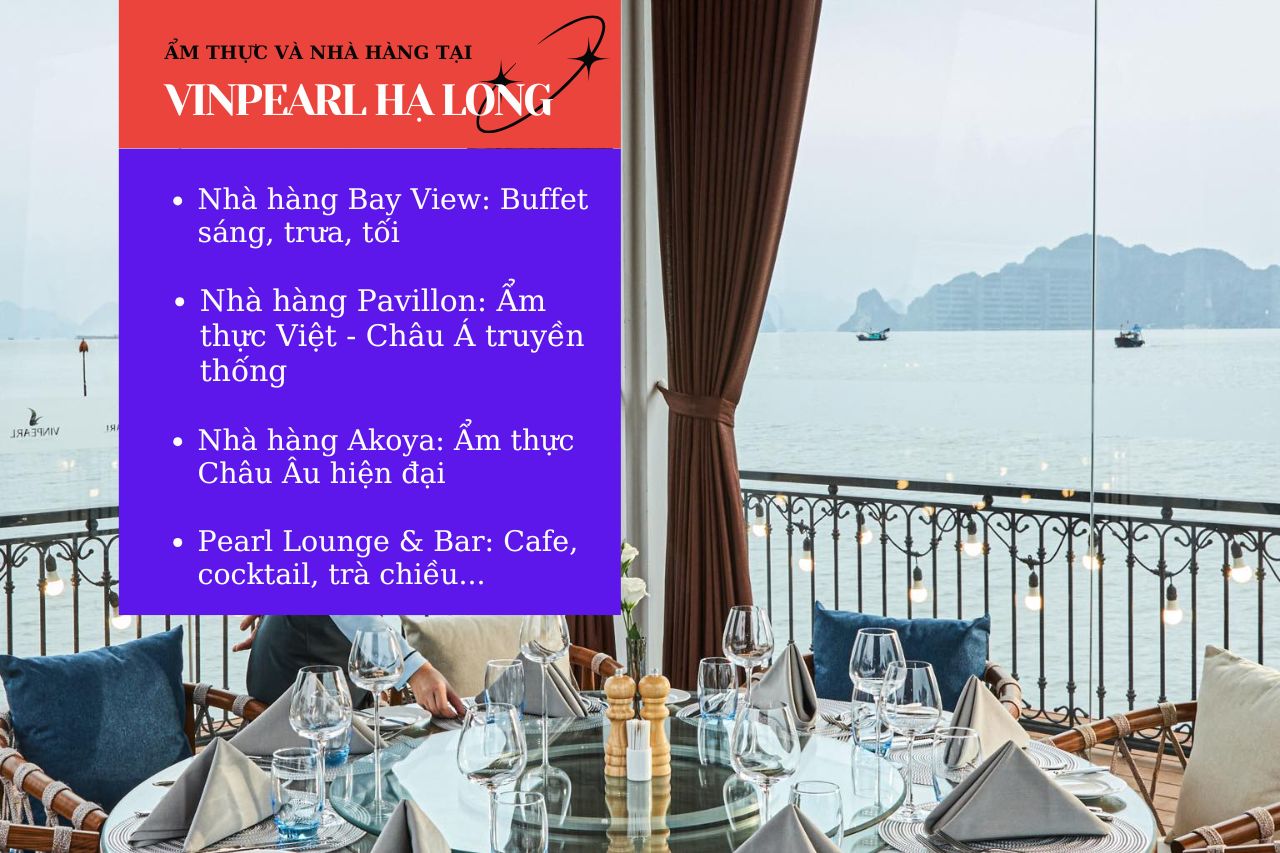 Nhà hàng và ẩm thực Vinpearl Hạ Long