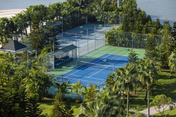 Sân tenis ở Vinpearl Hạ Long