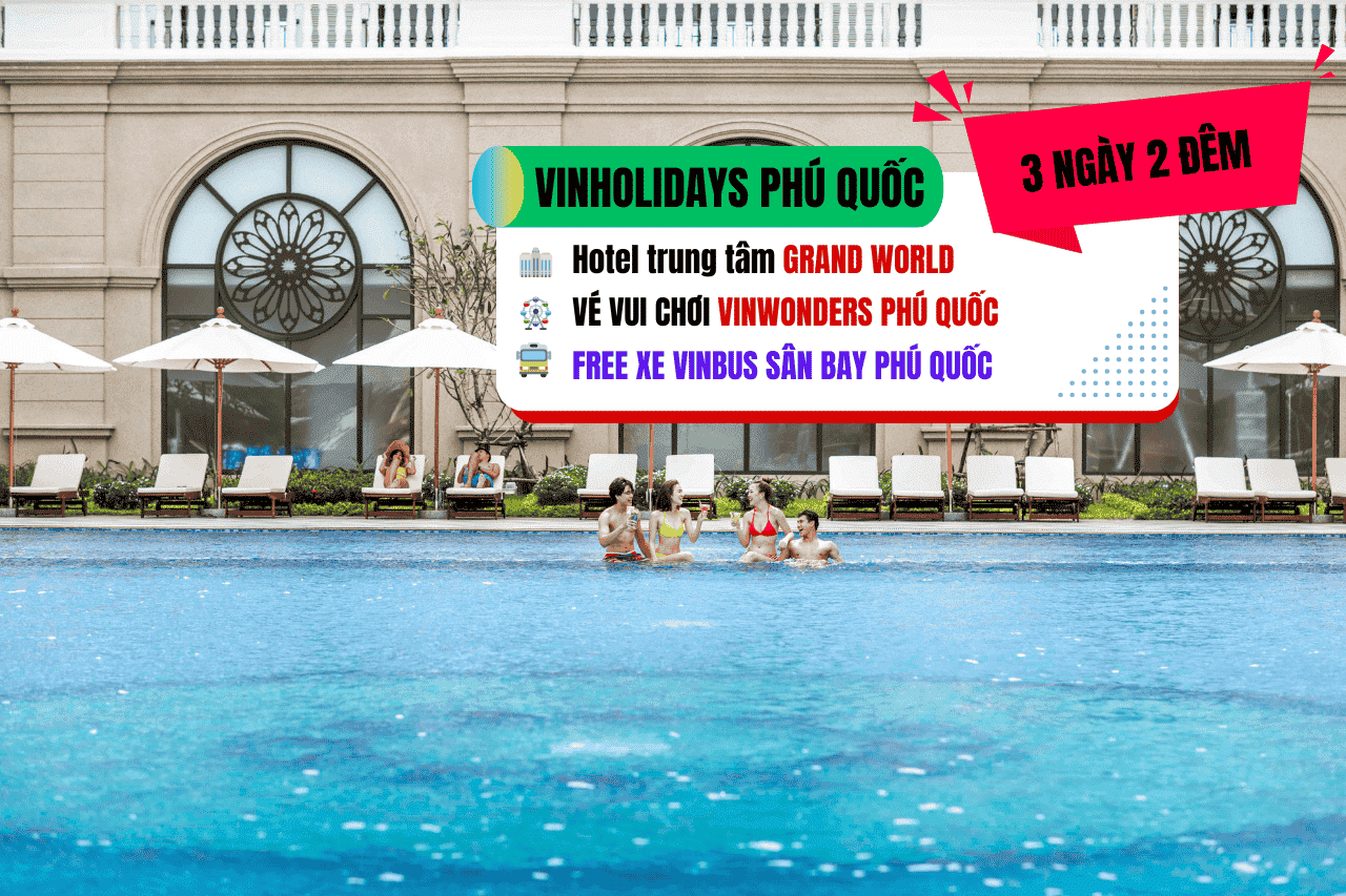 combo vinholidays fiesta phu quoc 3 ngay 2 dem