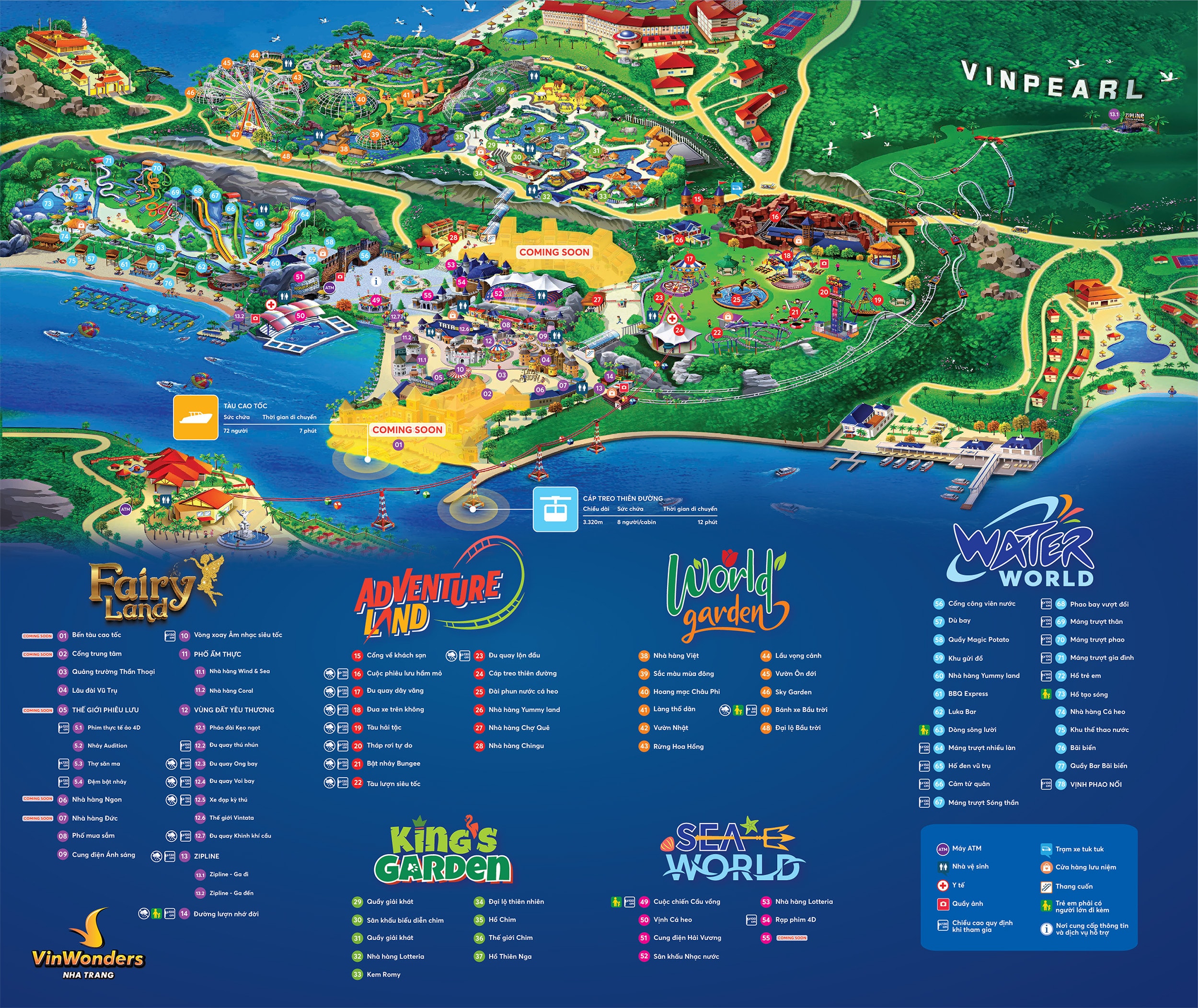 Combo Vinpearl Nha Trang + Vui chơi Vinwonders (3 ngày 2 đêm) Combo Vinpearl Nha Trang + Vui chơi Vinwonders (3 ngày 2 đêm)