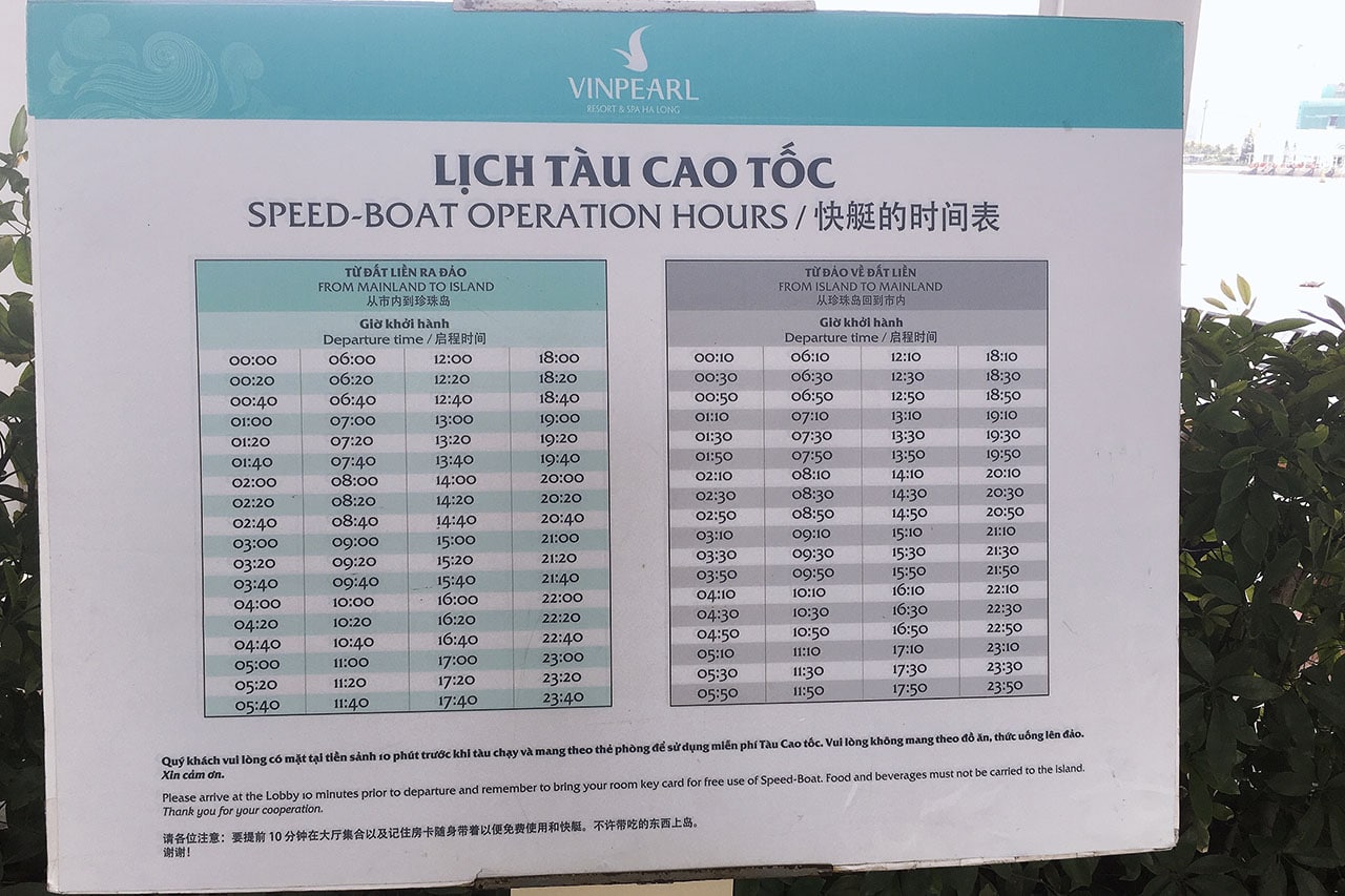 Đi đến Vinpearl Hạ Long bằng phương tiện gì?