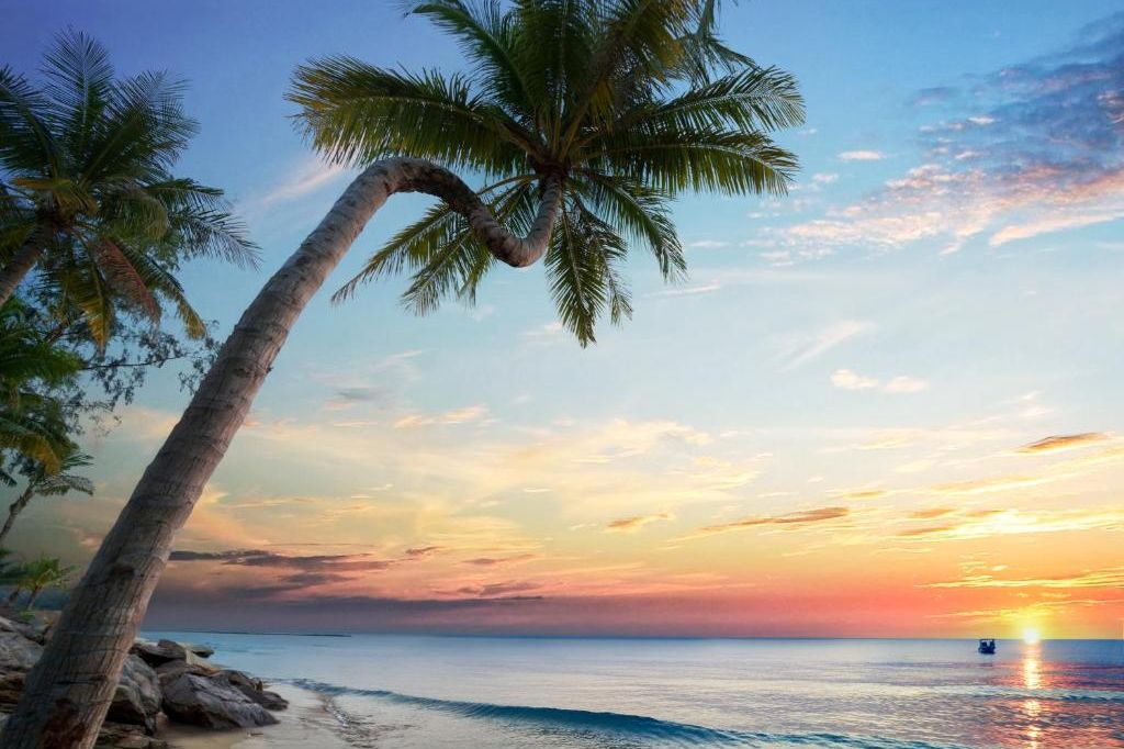 hoàng hôn ở vinpearl phú quốc