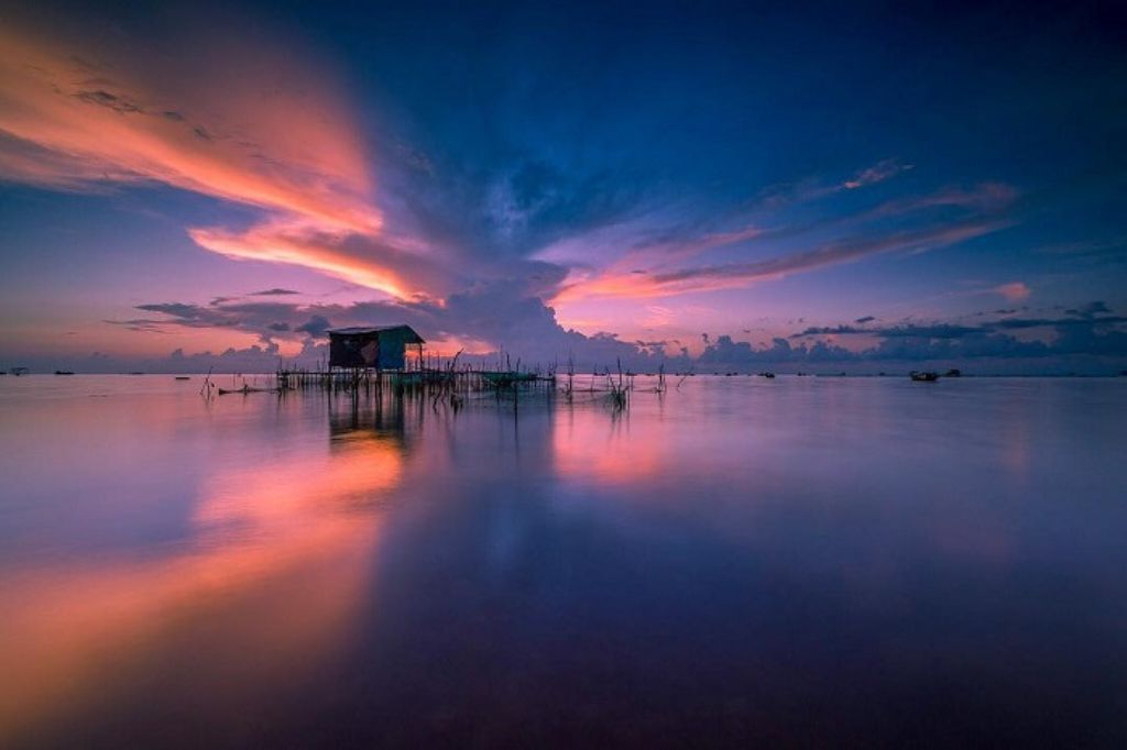 làng chài hàm ninh