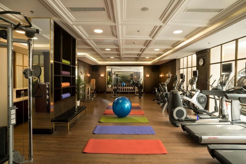 phòng gym tại vinpearl hạ long