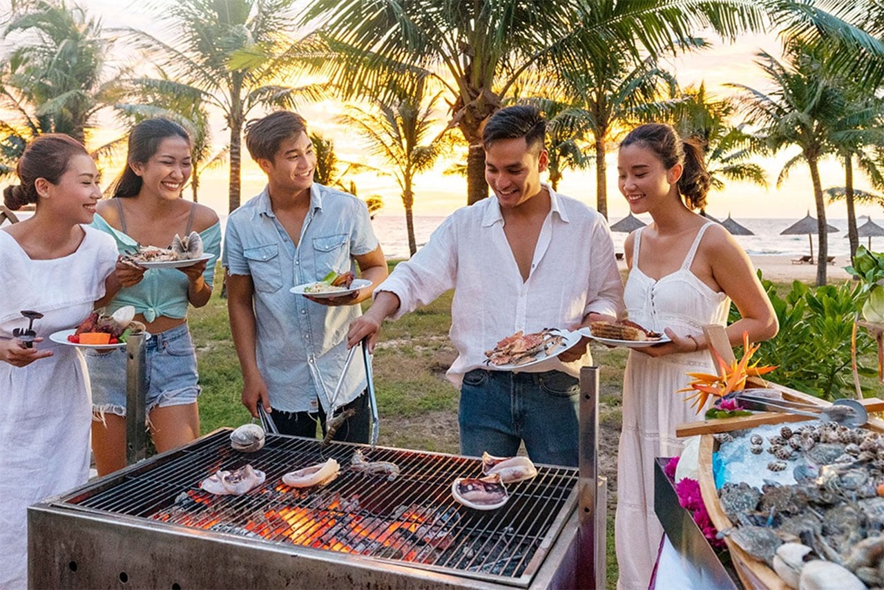Tiệc BBQ ngoài trời